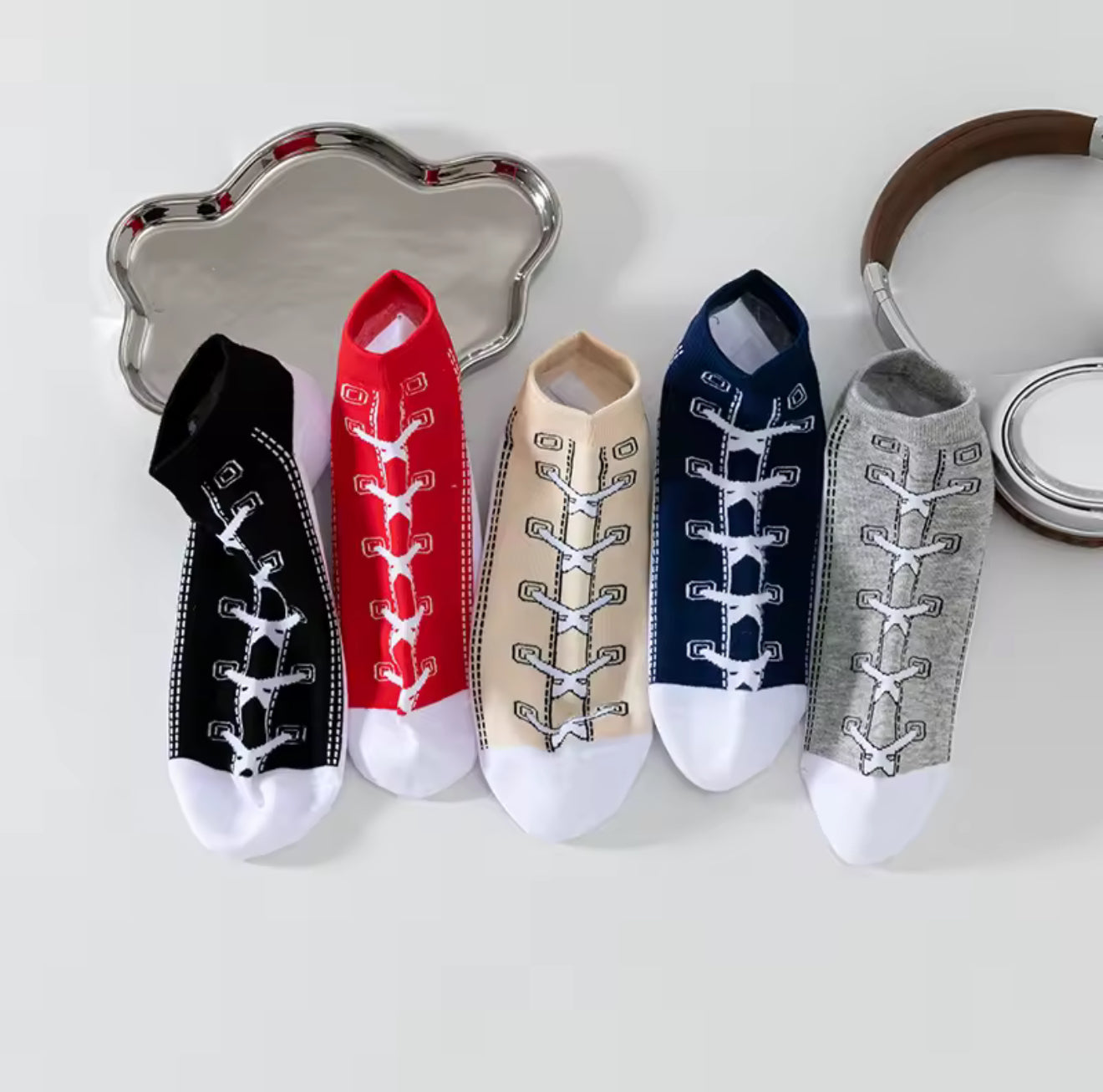 5 pair sports socks