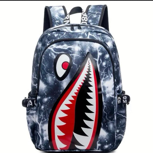 Fashionable Shark Teeth backpack