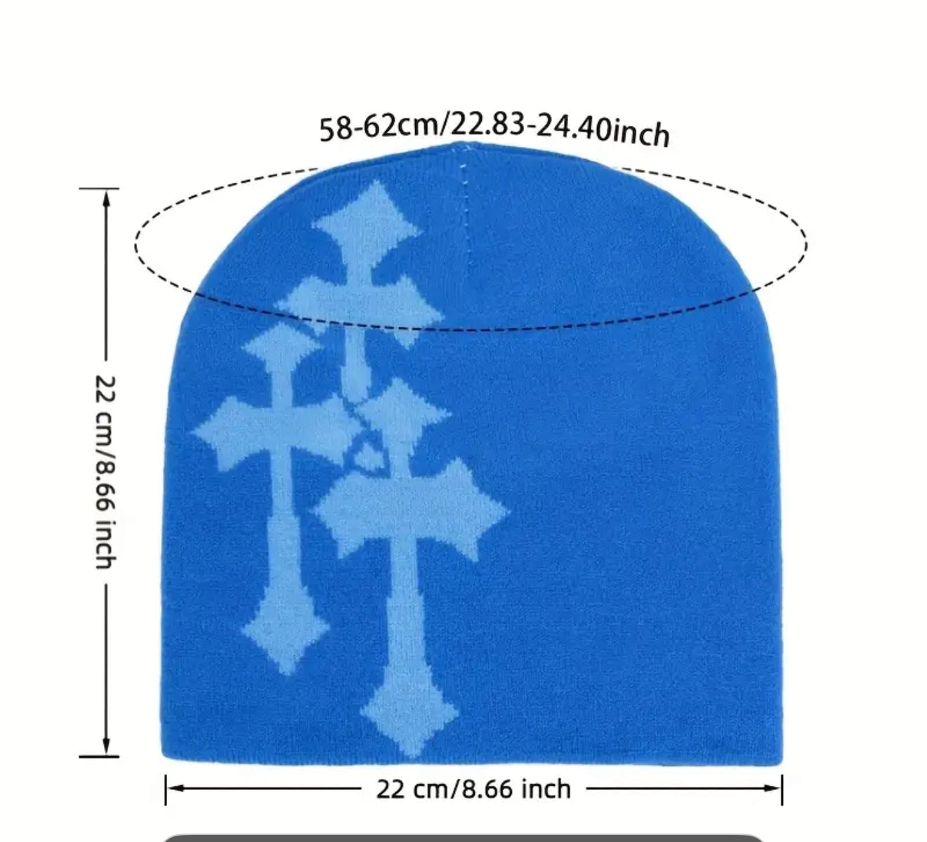 3 Cross Beanie