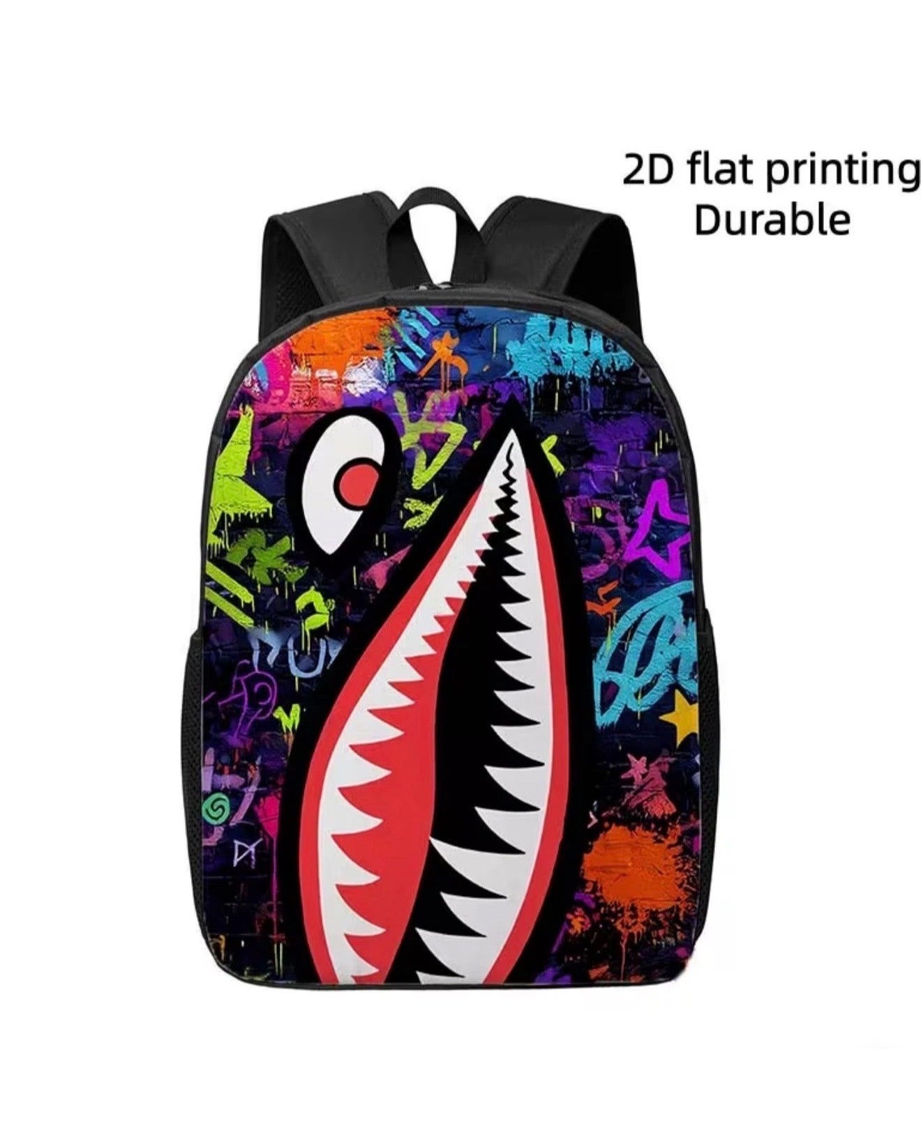 Fashionable Shark Teeth backpack